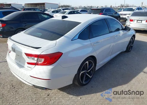 2021 Honda Accord Sport z USA, uszkodzony, nr VIN 1HGCV1F34MA115093